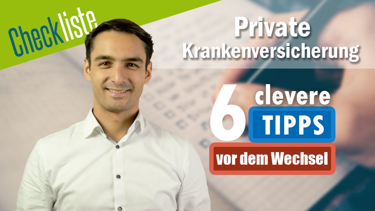 PKV Checkliste mit 6 Tipps